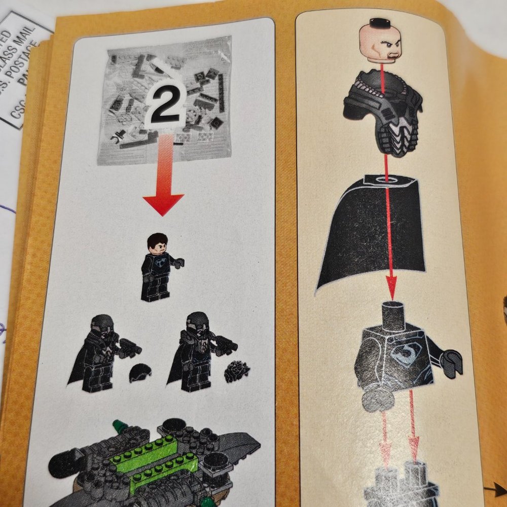 Lego Super Heroes DC Universe 76003 General ZOD Colonel Hardy FAORA TOR-AN READ - Picture 12 of 16